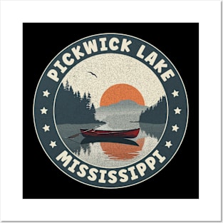 Pickwick Lake Mississippi Sunset Posters and Art